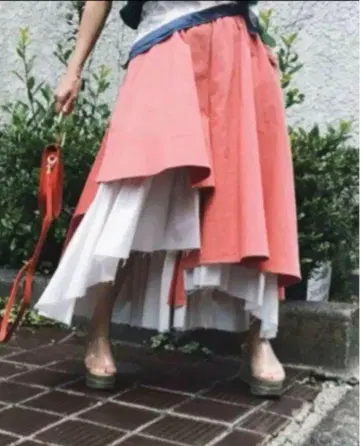 아메리 빈티지 플레어 팬츠 레이어드 팬츠 와이드