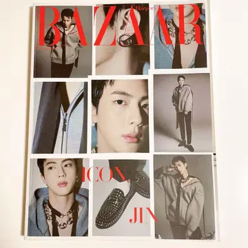 BAZAAR ICON JIN 일본어 포함 BTS 방탄 진 잡지