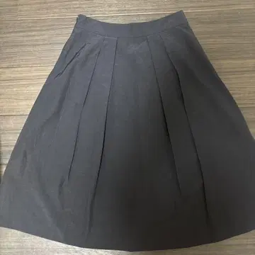 맥킨토시 런던 플레어 스커트 사이즈 38 다크 그레이