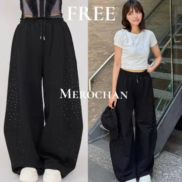 다리치 샤이니 배럴 스웨트 팬츠 프리