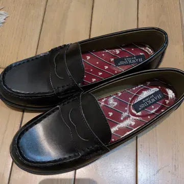 HAWKINS Prima 블랙 로퍼 24.5EEE