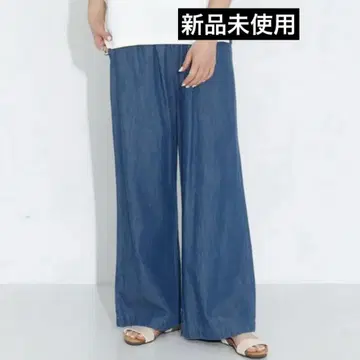어반 리서치 선니 레이블 데님 팬츠 데님 베이커 이지 팬츠