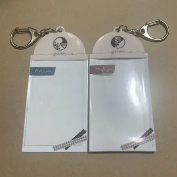 기븐 포토 카드 키링 마후유 리츠카
