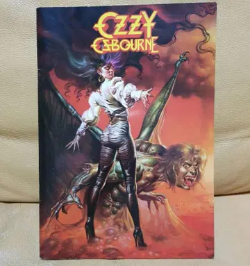 추도 OZZY OSBOURNE 1986년 일본 내한 콘서트 팜플렛