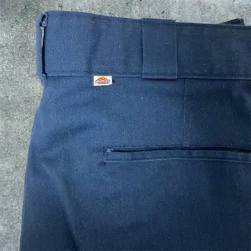 상태 좋음 80s USA 제작 Dickies874 네이비 미니 택 w32