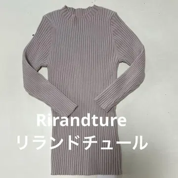 [새상품] Rirandture 리랜드 튜 리브 상의 2