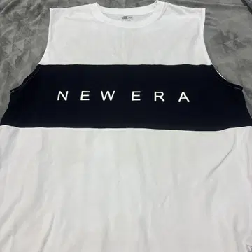 NEW ERA 노스 톱 화이트/블랙