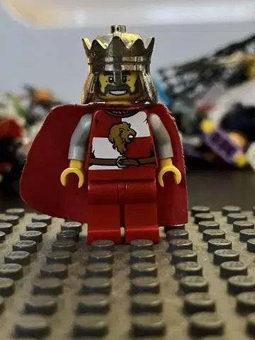 레어 희귀템 LEGO 레고 미니 피규어 왕 킹 중세 레고 캐슬