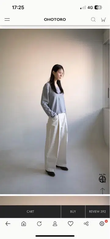 OHOTORO 오호토로 와이드 팬츠