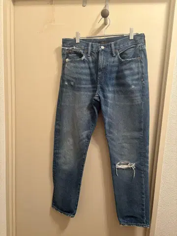 Polo Ralph Laure 폴로 데미지 가공 스키니 데님 27인치