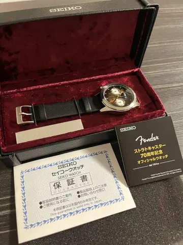 SEIKO Fender 스트라토캐스터 70주년 기념 모델