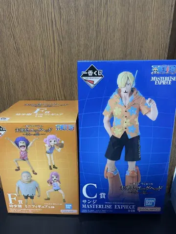 원피스 제일복권 F상 이반코프 C상 상디 피규어 세트