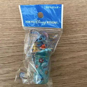 스티치 피규어 포함 인감 홀더
