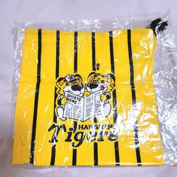 한신 타이거즈 복주머니 레트로 트라키 빈티지 새상품 미사용