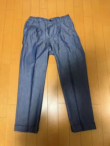 GERMANO 제르마노 라이트온스 데님 슬랙스 팬츠