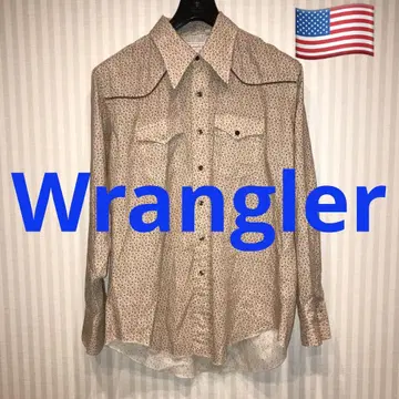 Wrangler 꽃무늬 긴팔 셔츠 17-35