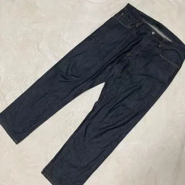 UNIQLO 유니클로 레귤러 핏 청바지/셀비지 빅 사이즈