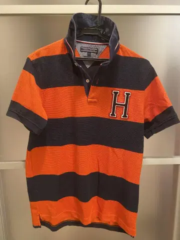 TOMMY HILFIGER 슬림핏 피케 셔츠 L
