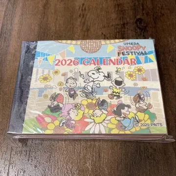 스누피 페스티벌 2025 일력 메모