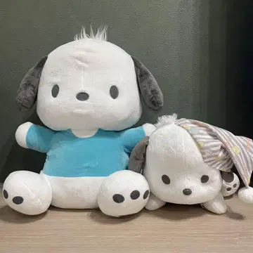 산리오 포차코 봉제 인형 2개 세트