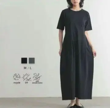 포씨 for/c 원피스 코쿤 원피스 L 블랙
