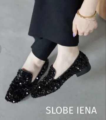 [ 새상품급 당일 발송 ] SLOBE IENA 스팽글 펌프스 23.5cm