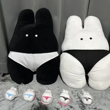 우사빤츠 BIG 봉제 인형 마루코로 스퀴즈 세트