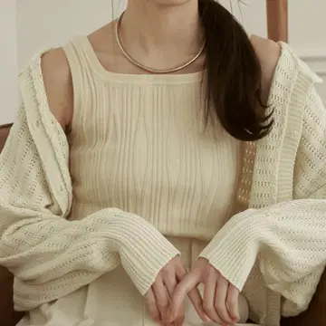 moi tytto 랜덤 니트 탱크