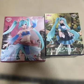 하츠네 미쿠 AMP Princess ver. 피규어 2체 세트