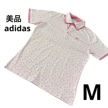 [새상품급] adidas 반팔 피케 셔츠 골프웨어 테일러메이드 도트 M