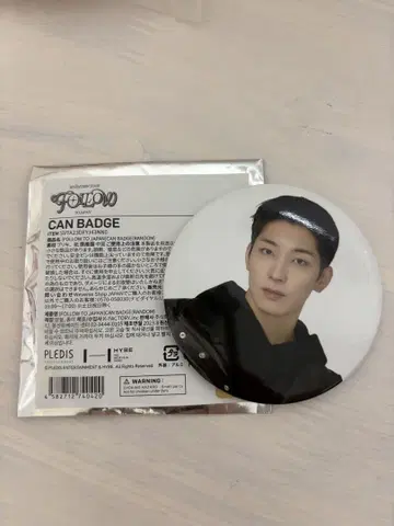 원우 캔뱃지 FOLLOW TO JAPAN SEVENTEEN 세븐틴