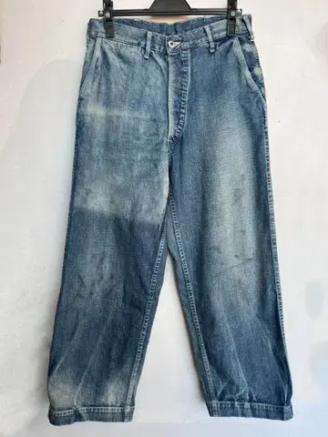 A.PRESSE US ARMY Dungaree Denim Trousers