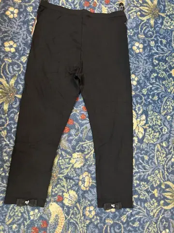 TO BE CHIC 블랙 팬츠 리본 포함