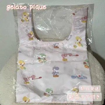 젤라또피케 요시 올 패턴 편의점 에코백