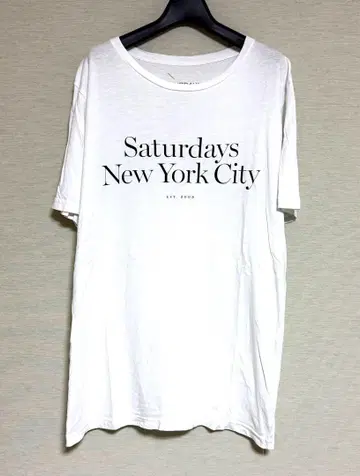 Saturdays NYC 로고 프린트 티셔츠