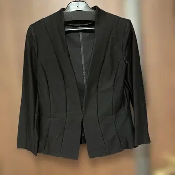 C de C 노카라 블랙 자켓 36