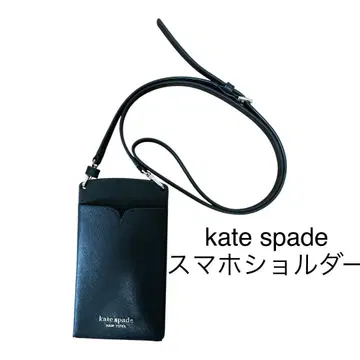 kate spade 스마트폰 숄더백 블랙