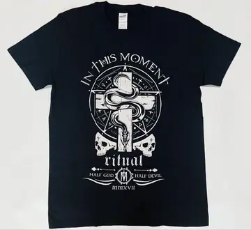 In This Moment ritual 밴드 티셔츠 블랙