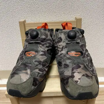 새상품급! Reebok Instapump Fury 카모플라쥬 24.5cm