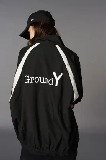Ground Y NEWERA POLYESTER TRACK JACKET