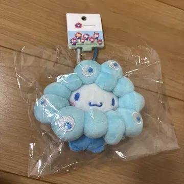시나몬 롤 먑먑 카라비너 봉제 인형 산리오 엑스포