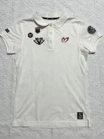 MASTER BUNNY EDITION 피케 셔츠 화이트