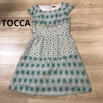 TOCCA 꽃무늬 자수 슬리브리스 원피스 6