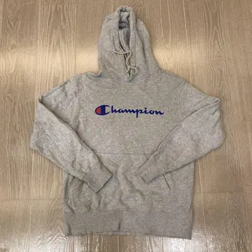 Champion 그레이 L 사이즈 후드티