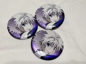 HUNTER x HUNTER 키루아 캔뱃지 3세트
