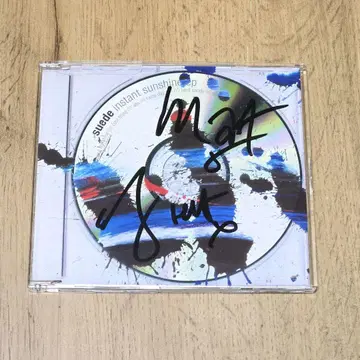suede 스웨이드 친필 사인 CD 브렛 앤더슨