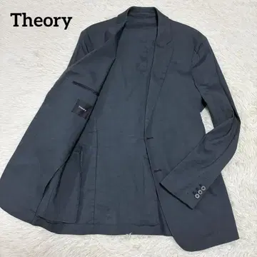 Theory 테일러드 자켓 마 린넨 혼방 다크 그린 21s M