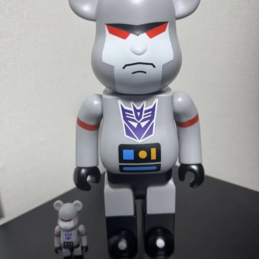 その他 BE@RBRICK - Be@rbrick MEGATRON, OPTIMUS PRIME100,400 Bearbrick BAIT x Medicom Transformers Megatron 100% & 400