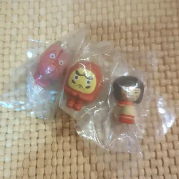 향토 기념품 기다림 아카베코 달마 코케시 가챠 캡슐 토이