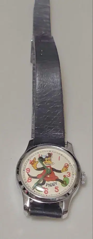 PIGGY 빈티지 수동 와인딩 손목시계 SWISS MADE 여성용